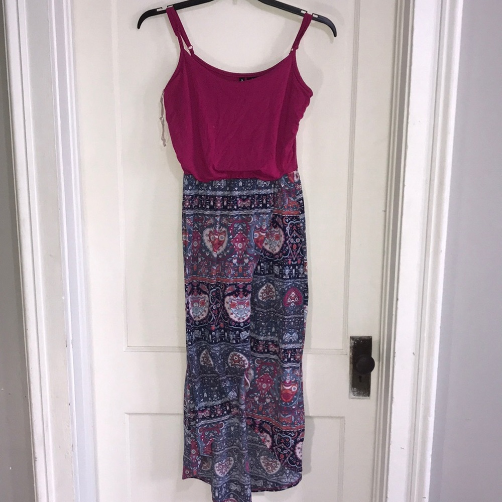No Comment Hi/Lo Maxi Dress Size L